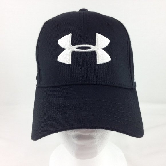 New Under Armour Branded Baseball Cap Men//Women fitted cap Dad Hat Blue M//L